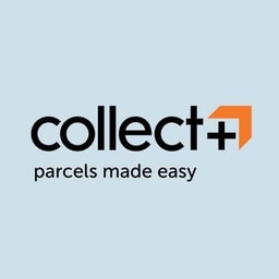 Collect+ (CollectPlus), operated by Yodel logo